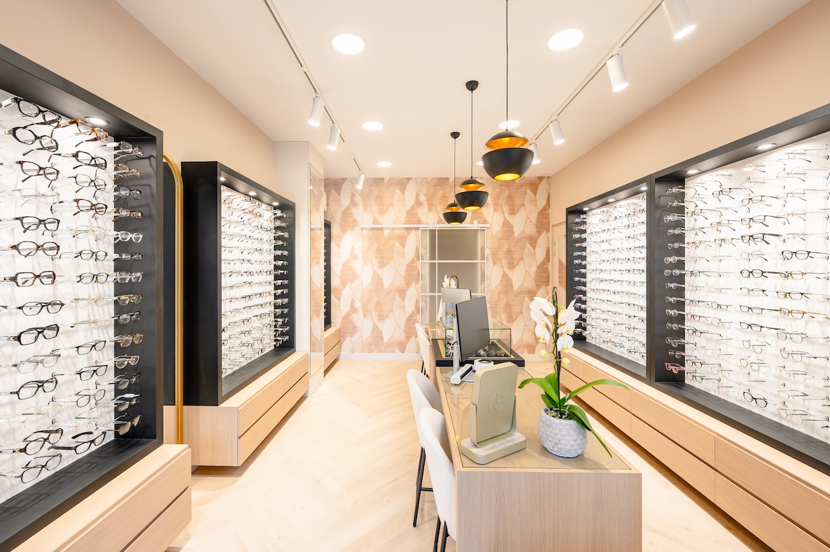 Relooking magasin optique